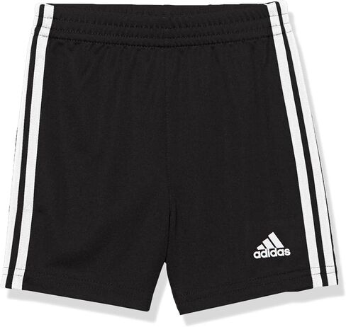 adidas Boys' Short Sleeve Cotton Graphic Tee & Short Set in Saudi Arabia