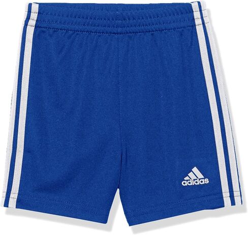 adidas Boys' Short Sleeve Cotton Graphic Tee & Short Set in Saudi Arabia