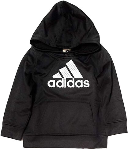 adidas Boys' Active Sport Athletic Pullover Hooded Sweatshirt (Black Camouflage, Medium) in Saudi Arabia