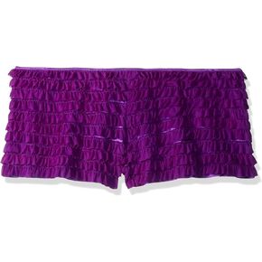 Daisy corsets Women's Size Mesh Ruffle Shorts with Bow Plus