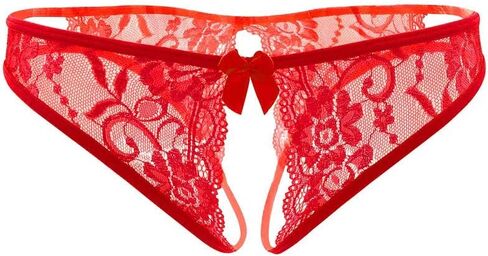 10AGIRL Women's Black Charming Thong Lingerie lace G-String T-Back Panties Strappy Body Harness Panties Gift for Valentine in Kuwait