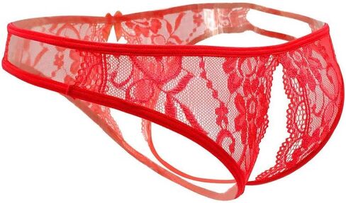 10AGIRL Women's Black Charming Thong Lingerie lace G-String T-Back Panties Strappy Body Harness Panties Gift for Valentine in Kuwait