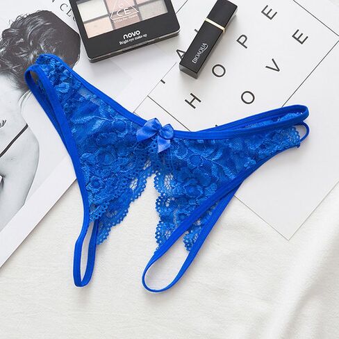 10AGIRL Women's Black Charming Thong Lingerie lace G-String T-Back Panties Strappy Body Harness Panties Gift for Valentine in Kuwait