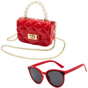 Deerhobbes Design your own Children Kids Handbags,toddler purse, Princess Purse,Sunglass for Girls in Kuwait