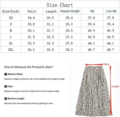 Milumia Women's Vintage Dalmatian Print A Line High Waist Flare Flowy Midi Skirts in Saudi Arabia