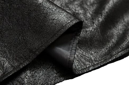 سترة Vnyeelfy النسائية من الجلد الصناعي على الطراز القوطي Steampunk معطف طويل من المطر in Kuwait