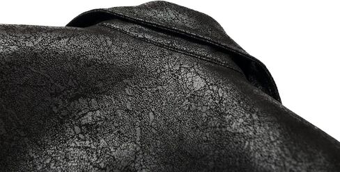 سترة Vnyeelfy النسائية من الجلد الصناعي على الطراز القوطي Steampunk معطف طويل من المطر in Kuwait