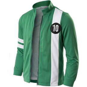 Kids Adult Tennyson Alien Swarm Ryan Kelly Green Synthetic Jacket T-Shirt