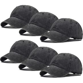 Ultrafun Unisex Vintage Baseball Cap Washed Distressed Plain Blank Baseball Hat Adjustable Dad Hat for Outdoor Sports in Saudi Arabia