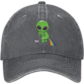 Unisex Vintage Washed Distressed Denim Baseball Cap Adjustable Cotton Baseball Hat for Men Women