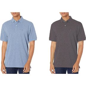 Tommy Hilfiger Men's Short Sleeve Cotton Pique Polo Shirt in Classic Fit