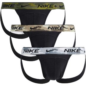 Nike Men's Dri-FIT Essential Cotton Stretch Jock Strap 3 Pack