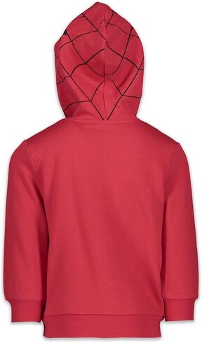 سترة بغطاء للرأس بسحاب من Marvel Spider-Man Spider-Verse Venom للأطفال الصغار إلى الأطفال الكبار in Kuwait