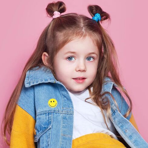 60 Pack Happy Face Lapel Pins Bulk Cute Smile Pinback Buttons Funny Teacher Pins for Students Kids Clothes Backpacks Decoration (Blue, Pink, Orange, Yellow, Green, Purple) in Saudi Arabia