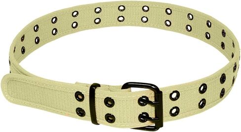 Gelante Canvas Double Grommet Hole Belt 12 Colors in Kuwait