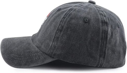 GzacDeope قبعة عيد الميلاد للنساء الرجال، مضحك قابل للتعديل القطن مطرز سانتا صدق عطلة البيسبول كاب in Kuwait