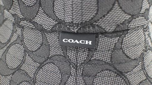 COACH Signature Jacquard Bucket Hat (M/L) (Charcoal) in Saudi Arabia