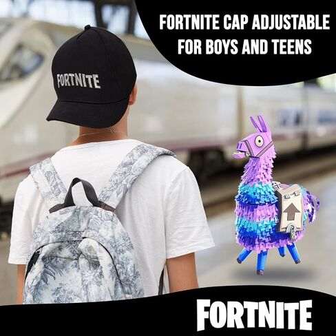 FORTNITE Baseball Cap for Boys, Quality Made Boys Hat and Fitted Cap, Flatbrim Baseball Hat with Sleek Design in Kuwait
