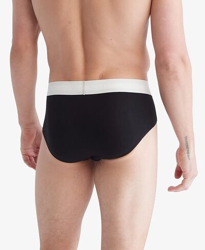 Calvin Klein Men's Cotton Stretch 3-Pack Hip Brief in Saudi Arabia