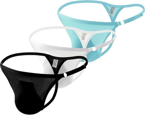 BYMNSZZ 3 Pack Men's Thongs and G-string in Saudi Arabia