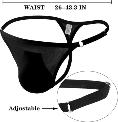 BYMNSZZ 3 Pack Men's Thongs and G-string in Saudi Arabia