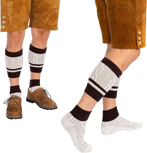 جوارب BAVARIA TRACHTEN Lederhosen للرجال - جوارب Oktoberfest الألمانية للرجال - جوارب Loferl Bavarian Lederhosen in Kuwait