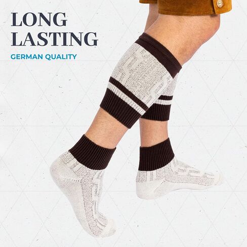 جوارب BAVARIA TRACHTEN Lederhosen للرجال - جوارب Oktoberfest الألمانية للرجال - جوارب Loferl Bavarian Lederhosen in Kuwait