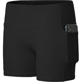 Willit Girls' 4" Volleyball Shorts Youth Spandex Dance Yoga Athletic Shorts Kids Running Biker Shorts with Pockets in Saudi Arabia