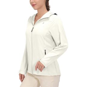 Little Donkey Andy Women's Sun Protection Hoodie Jackets Long Sleeve UPF50+ Shirts Hiking Travel Camp Air Holes Full Zip
