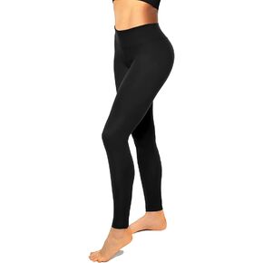 High Waisted Leggings for Women No See-Through-Soft Athletic Tummy Control Black Pants for Running Yoga Workout in Saudi Arabia