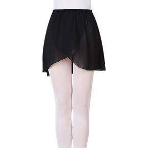 EASTBUDDY Ballet Wrap Skirt Chiffon Dance Skirt with Elastic Waistband for Girls&Women in Saudi Arabia