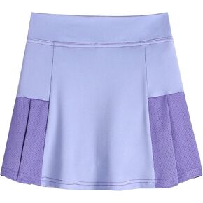 Arshiner Girl's Sport Skirts with Shorts Athletic Pleated Skort Colorful Performance Skorts