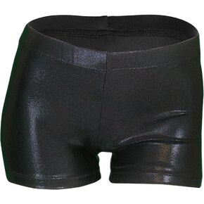 LUOUSE Toddler Womens Girls Gymnastics Shorts, Sparkle Tumbling Dance Athletic Short Kids 4-13 Years Womens S-L
