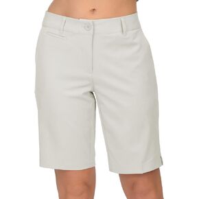 Lesmart Womens Golf Shorts Lightweight Stretch Relaxed Fit Knee Length Ladies Bermuda Shorts in Saudi Arabia