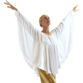 سترة الرقص النسائية من Danzcue Angel Wing Drapey