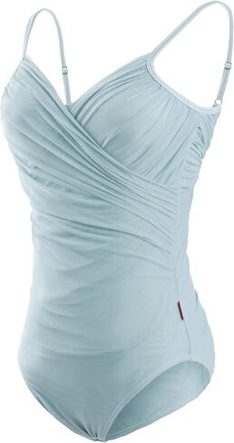 Daydance Green Dance Leotards for Women, Teen Girls, Lyrical Ballet Bodysuit with Adjustable Straps in Kuwait