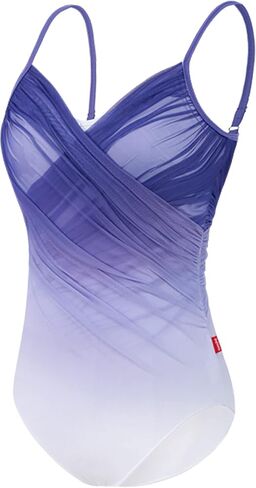 Daydance Green Dance Leotards for Women, Teen Girls, Lyrical Ballet Bodysuit with Adjustable Straps in Kuwait