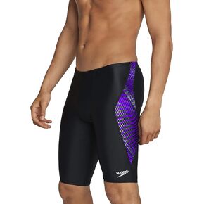 Speedo Men's Swimsuit Jammer Powerflex Printed Team Colors in Saudi Arabia
