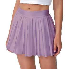 Eleloveph Women's Pleated Tennis Skirt-Flowy Athletic Design,Suitable for Golf, Skater, Running Sports in Saudi Arabia