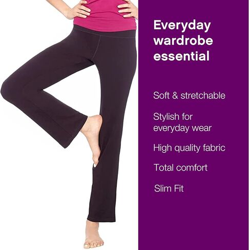 No Nonsense Women's Yoga Pants Flare Leggings-Comfortable and Stylish Activewear in Saudi Arabia