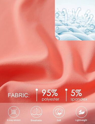 شورت جري نسائي من BALEAF مقاس 5 بوصات غير مبطن للتمارين الرياضية وجيب بسحاب in Kuwait