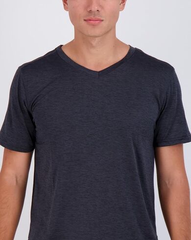 Real Essentials 5 Pack: Men’s V-Neck Dry-Fit Moisture Wicking Active Athletic Tech Performance T-Shirt in Kuwait