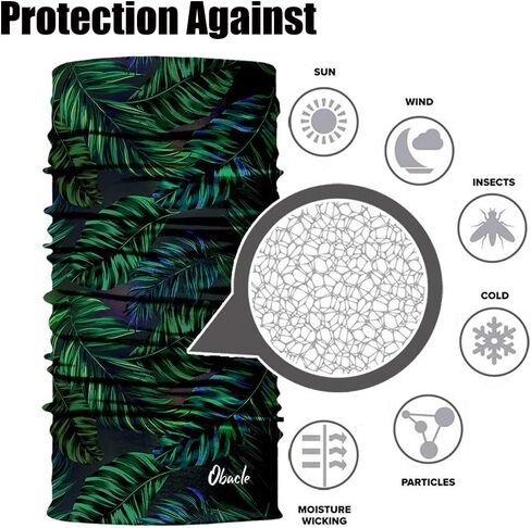 Obacle Neck Gaiter Face Mask Bandana for Dust Wind Sun Protection for Men Women in Kuwait