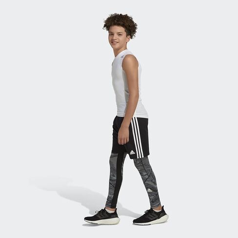adidas Boy's Aeroready Camo Print Techfit Tights in Saudi Arabia