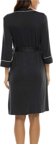 Molliya Maternity Nursing Robe Women Printed Pregnancy Hospital Delivery Pockets Bathrobe in Saudi Arabia