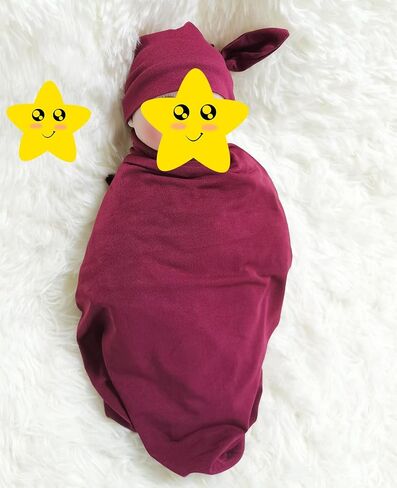Mommy Robe for Maternity with Matching Swaddle Blanket Girls Boys, Delivery Labor Robe for Hospital Women Dress in Saudi Arabia