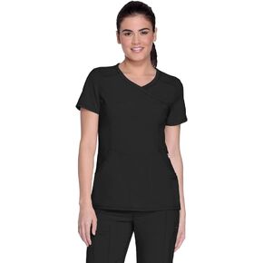 Cherokee Infinity Women Scrubs Top Mock Wrap 2625A