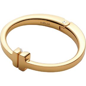 علاقة خطاف محفظة iHELIA للطاولة (حديثة) - حامل حقيبة ممتاز مع سوار مريح بتصميم بيضاوي (ذهبي وردي) in Kuwait