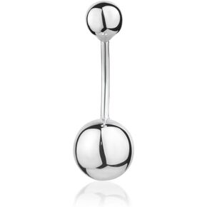 Belly Button Rings 14k Yellow Gold Navel Rings Simulated Diamond Gemstone Stud Body Piercing in Saudi Arabia