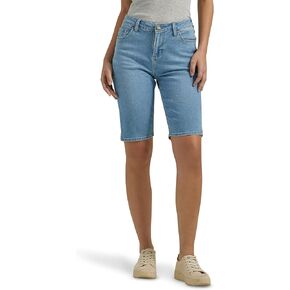 Lee Women's Legendary Mid-Rise Regular Fit Denim Bermuda Short